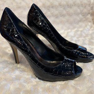 Nine West Liatriso Peep Toe Heel